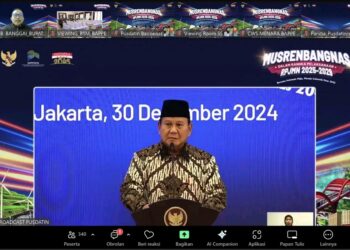 Bupati Amirudin Ikuti Musrenbangnas RPJMN 2025-2029, Dorong Sinergi Pusat dan Daerah