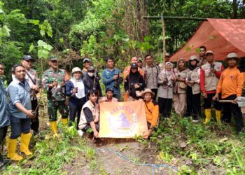 Penanaman 250 Pohon Kemiri di Hutan Suaka Margasatwa Bakariang