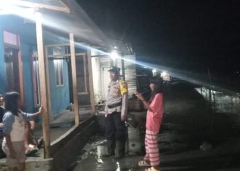 Polisi Imbau Warga Pesisir Bunta Waspada Banjir Rob