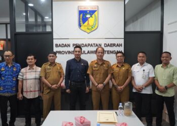 Kunker Ke Bapenda Sulteng, Andhika Amir Bahas Potensi Kebocoran Pendapatan Daerah