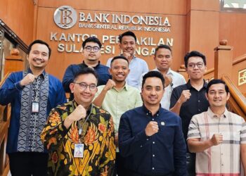 Senator Andhika Amir Kunjungi Bank Indonesia, Bahas Pertumbuhan Ekonomi di Sulteng