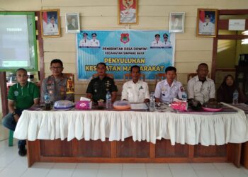 Pemdes Dowiwi Gelar Sosialisasi dan Penyuluhan Bahaya Narkoba