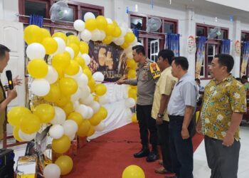 Hadiri HUT Gereja, Kapolsek Bunta Sampaikan Pesan Kamtibmas Pasca Pilkada