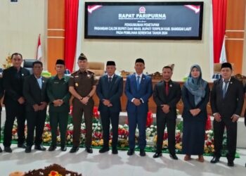 DPRD Balut Gelar Paripurna Pengumuman Penetapan Bupati-Wakil Bupati Terpilih