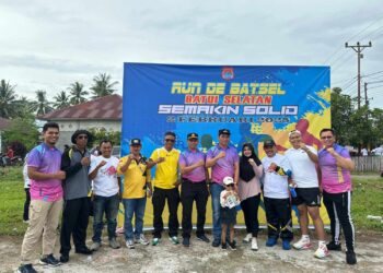 “Run De Batsel” Sukses Digelar, Ratusan Pelari Meriahkan Puncak HUT Ke-15 Batui Selatan