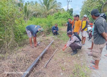 Empat Pekerja Internet Kesetrum di Nuhon Banggai, Satu Tewas