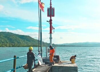 BMKG Pasang Alat Deteksi Tsunami Berteknologi Modern di Banggai Kepulauan