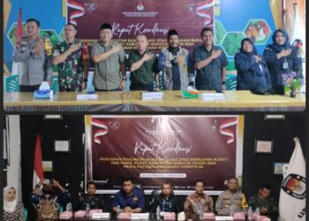 KPU Banggai Gelar Rapat Koordinasi Jelang PSU di Toili dan Simpang Raya