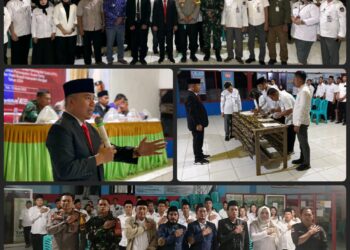 KPU Banggai Lantik Badan Adhoc PSU di Toili dan Simpang Raya