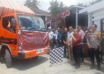 KPU Banggai Distribusi Logistik PSU ke Kecamatan Toili dan Simpang Raya