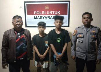 Polisi Amankan 2 Pemuda Pelaku Cabul Terhadap Anak di Toili Banggai