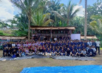 Polsek Bunta Amankan Perkemahan Paskah Pemuda GFA Se-Sulteng di Simpang Raya