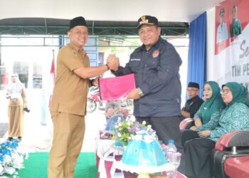 Wakil Bupati Banggai Laut Pimpin Langsung Tim Penilai Lomba Desa di Desa Lampa