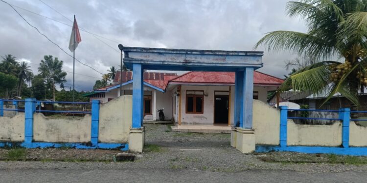 Kantor desa pibombo, kecamatan nuhon, kabupaten Banggai Banggai, Sulawesi tengah. (Dok.kilasbanggai.com)