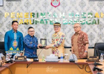 Terima Kunjungan Bupati Tana Tidung. Bupati Amirudin : Banggai Lengkap Sumber Daya Alamnya