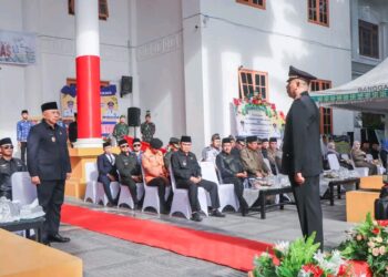 Pimpin Upacara Peringatan Harkitnas Ke-117, Wabup Furqanudin Sampaikan Amanat Menkomdigi