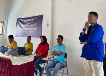 Mahasiswa KKN Untika Luwuk Banggai Gelar Sosialisasi Bahaya Narkoba dan HIV-AIDS di Kampus