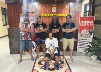 Polisi Tangkap Pelaku Pencurian di Butik Maahas Luwuk
