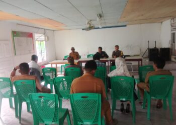 Polsek Nuhon Hadiri Mediasi Sengketa Lahan Kantor Desa Balaang