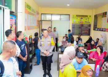 Pantau Lonjakan Pemohon SKCK, Kapolres Banggai Pastikan Pelayanan Prima