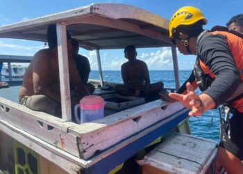 Long Boat Mati Mesin di Perairan Banggai Laut, 3 Orang Berhasil Diselamatkan