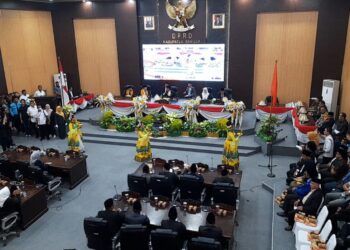 DPRD Banggai Gelar Rapat Paripurna Pidato Perdana Bupati dan Wakil Bupati 2025–2030