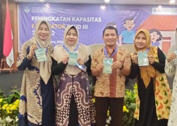 Disdikbud Banggai Utus 5 Pengelola PAUD Ikut Kegiatan Penjngkatan Fasilitator