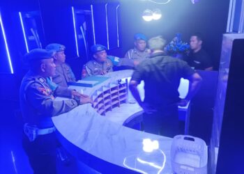 Cegah Anggota Nyasar THM, Polres Banggai Gencarkan Razia di Luwuk Jelang Hari Bhayangkara