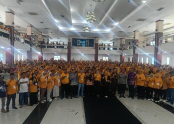 Ribuan Anggota BPD di Banggai Rayakan HUT PABPDSI ke 4, Usung Tema “BPD JUARA”