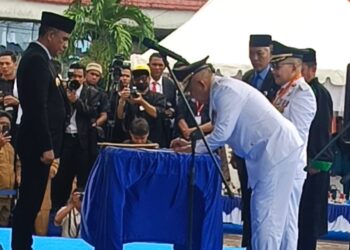 Dilantik Oleh Gubernur Sulteng, ATFM Resmi Pimpin Banggai Dua Periode