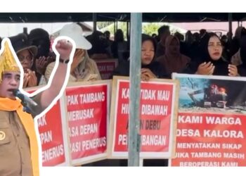 Air Mata Haru Warga Tipo,Komitmen Lingkungan dan Kemanusiaan Gubernur Anwar Hafid