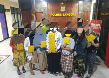 Polres Banggai Sikat 20 Penjudi Remi Bingo-Bingo di Nambo