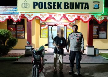 Tanggapi Keluhan Warga, Polsek Bunta Gelar Razia Knalpot Brong