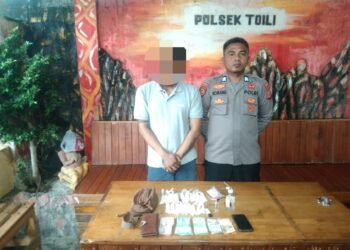 Diduga Pakai Narkoba, Polisi Grebek Sebuah Penginapan di Toili Banggai