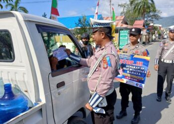 9 Hari Operasi Patuh Tinombala 2025: Ratusan Pelanggar Ditindak Polres Banggai