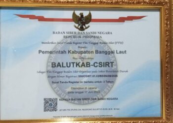 Perkuat Keamanan Digital, Pemkab Banggai Laut Resmi Miliki Tim Tanggap Insiden Siber