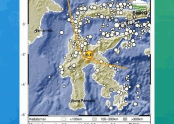 Gempabumi Mag 6.0 di Poso Sulteng Akibat Aktivitas Zona Sesar Poso