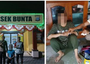 Polsek Bunta Hebat, Dalam Sepekan Meringkus Dua Orang Pelaku Narkoba