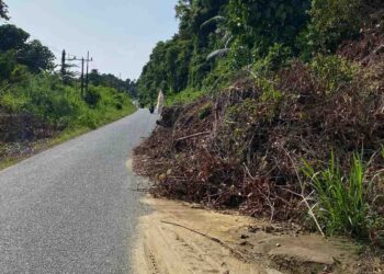 Tumpukan Material Longsor di Toili Jaya Dikeluhkan Pengguna Jalan, Ancam Keselamatan