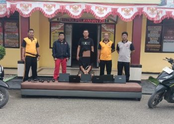 Polisi Tangkap Pelaku Pencuri 9 Laptop Milik SMAN 3 Bunta, Banggai