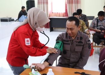 Kejari Banggai Laut Gelar Donor Darah Peringati Hari Lahir Kejaksaan ke-80