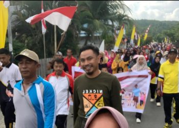 Berkat Bantuan PT KFM, Kegiatan HUT RI dan HUT desa di Pongian Bunta Berjalan Lancar