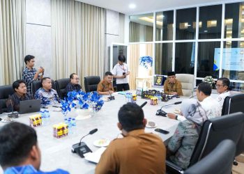 Tujuh Komisioner Baru KPID Sulteng Paparkan Rencana Strategis ke Gubernur