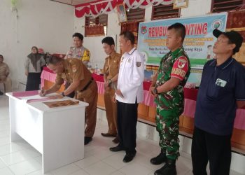 Pemdes dan BPD Doda Bunta Laksanakan Rembuk Stunting dan Musrenbang Desa