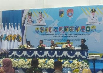 Rakor Badan Kesbangpol se-Sulteng Tahun 2025 Digelar di Banggai Laut
