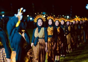 Indahnya Toleransi: Siswi Non-Muslim Turut Meriahkan Pembukaan MTQ Banggai dengan Tarian Kolosal