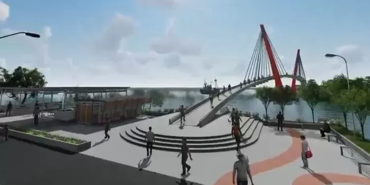 Bupati Banggai, Amirudin, menargetkan pembangunan ruas jalan Pasar Tua-Lumpoknyo akan dimulai 2026 mendatang.
Saat ini, Pemerintah Kabupaten Banggai masih menunggu surat persetujuan dari Kementerian Kelautan dan Perikanan (KKP). (Handover)