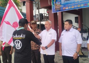 Bupati Sofyan Kaepa Lepas Kontingen Pramuka Banggai Laut ke Peransaka Nasional 2025