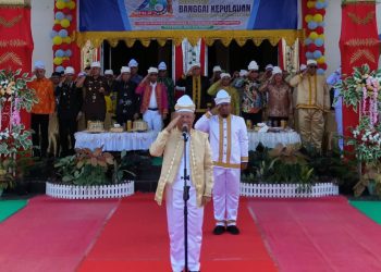 Bupati Sofyan Kaepa Hadiri Peringatan HUT Ke-26 Banggai Kepulauan