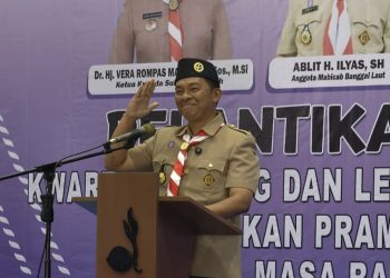 Patwan Kuba Pimpin Kwartir Cabang Gerakan Pramuka Banggai Laut Masa Bakti 2025–2030